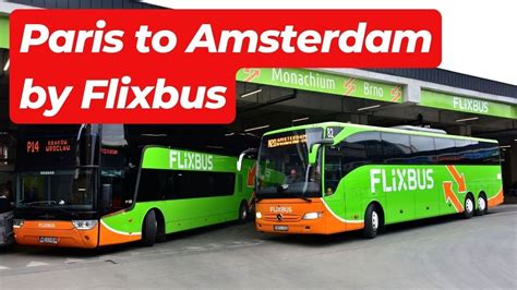 flixbus paris to amsterdam.